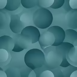 a bunch of balloons that are green and blue