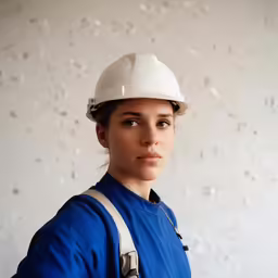 the woman in the hat is holding a camera