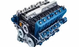 the new engines are all in this photo