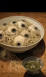 this is an interesting idea, but the noodles are a little too creepy