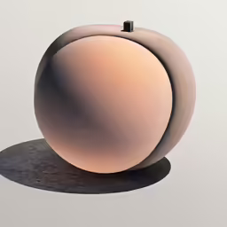 a large object on top of a round shaped surface