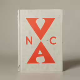 an unused book is being used to make logo design