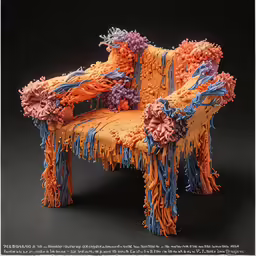 a piece of paper that is sitting on a chair