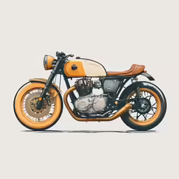 a small vintage motorcycle is shown in an image