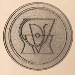 a drawing of an abstract line and swirl type, on a textured surface