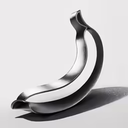 a white and black object on the ground