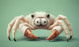 an image of a spider looking funny