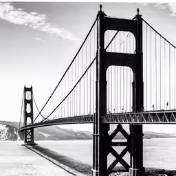 a view of a bridge going over a body of water