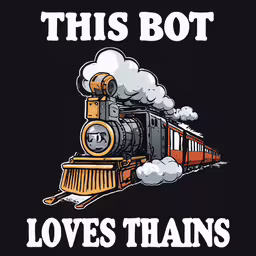 a train with smoke coming out of the top and words that read, this boot loves trains,a train traveling across a black background that says, this boot loves trains
