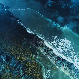 water drops as it is on the sand