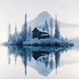 this picture has very little snow in it