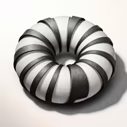a circular object that is sitting on top of a table