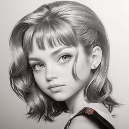 a girl is looking back while wearing a halt top