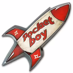 an image of a rocket sign on the side