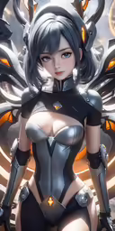 a 3d animated image of an elf in sci - filth