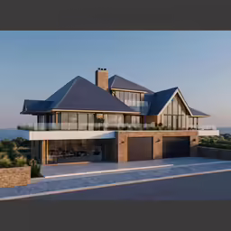 a home that is very large and well maintained