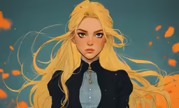 the woman is looking into the distance while wearing a jacket