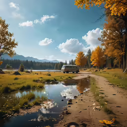 an image of a car on the road during the day