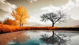 an image of a beautiful landscape in autumn