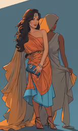 an image of two girls walking together