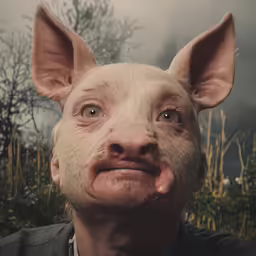 an old photo of a very cute hairless dog with weird eyes