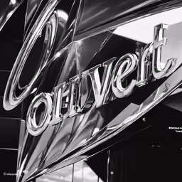 the emblem for the chevy brand on the side of a car