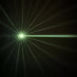 a very bright star with some light and darkness