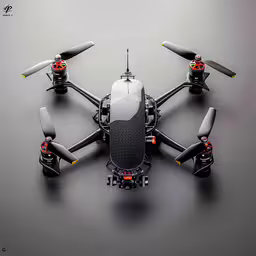 an image of a small flying object in motion,a very small flying object with two engines