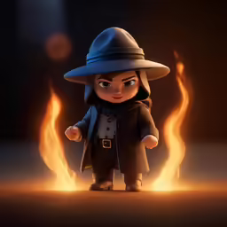 an animated character in the film little indiana jones