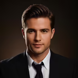 a man is wearing a suit and tie