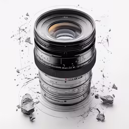 an lens with a hole in the center