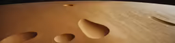 a wooden object with holes in the middle