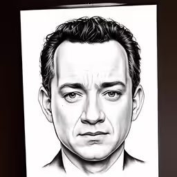 this caricature portrait of tom carr is the latest addition to the collection