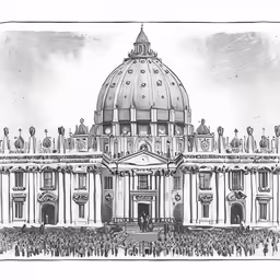 a drawing of the statehouse of australia