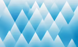blue triangles on a light blue background