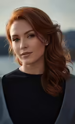 a close up of a person wearing a dress