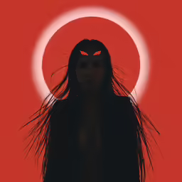 a person with the sun in the background