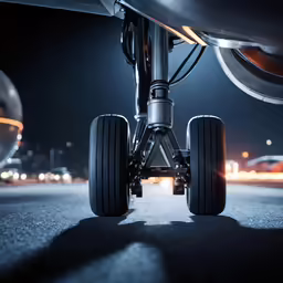 a runway that has some wheels attached to it