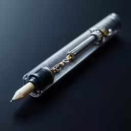 an image of a pen on a table