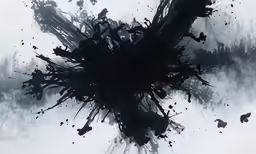 a photograph of something with ink in it that looks like an eyeball