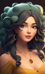 a beautiful woman with long gray hair