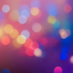 the back side of a window with different colored lights