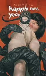 a girl with a mask is naked and cunt fucked