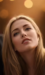 a close up of a person wearing makeup