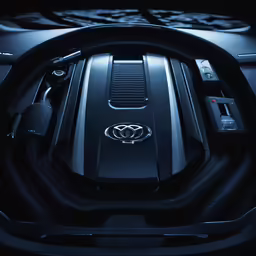 the interior of a new toyota sport utility vehicle