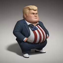 a cartoon character with huge legs and huge breasts
