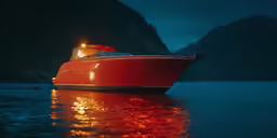 a boat that is floating in the water