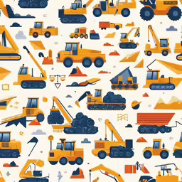 an image of the different types of construction vehicles