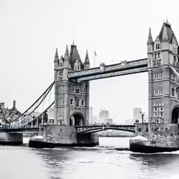 tower bridge across the river in london england