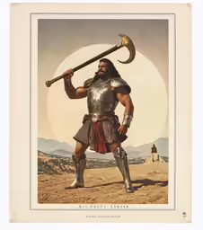 a man in a full armor holding an axue